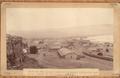 View of The Dalles showing Steamers ""Regulator and D.S. Baker"" in the river - 1882