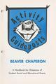 Activity Guideposts: Beaver Chaperon, September 1968