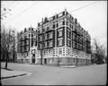 Tudor Arms Apartments, on corner of Couch and 18th, Portland.