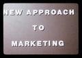 New Approach To Marketing presentation slide, 1979