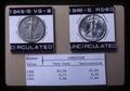 Comparison of condition and value of VG-8 and MS-60 1946 fifty cent coins, 1981
