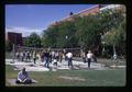 Volleyball court dedicated to Nancy Diane Wyckoff, Oregon State University, Corvallis, Oregon, September 1972