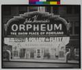 Orpheum Theater  (recto)