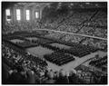 Commencement at Gill Coliseum, June 1954