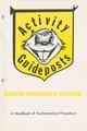 Activity Guideposts: Beaver Presiding Officer, September 1968