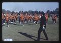 Band Director Jim Douglass and Oregon State University Marching Band, Corvallis, Oregon, December 1972