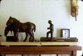 'Percherons at Rest', completed in about 1976, black walnut, 58 x 13 inches