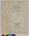 Harris, Robert; Architecture and Allied Arts [1] (verso)