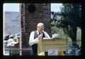 Giles French speaking on the history of the P Ranch, Oregon, circa 1972