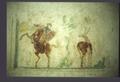 Hunter and Deer, Antonine Fresco, Insula degli Aurighi