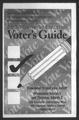 Associated Students of Oregon State University and Memorial Union General Election Voter's Guide, 2000