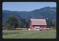 Red barn extension to picnic area at R. L. Clark's, Oregon, 1974