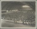 OAC Students' Army Training Corps members eating in the College Armory