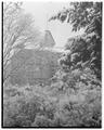 Winter view of Benton Hall, 1933
