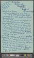 Letter to Gertrude Bass Warner from Arthur A. Blauchard