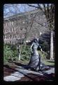 Sculpture of Alice Biddle between Agricultural Building and Memorial Union, Oregon State University, Corvallis, Oregon, 1989