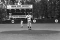 Baseball pitcher on the mound