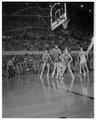 Men's basketball action vs. Stanford