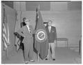 Thailand Flag to OSU ceremony, 1961