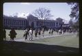Memorial Union quad and students, 1967