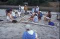 Heritage Expedition Mouth of Salmon River Tribal members for Siletz and Grand Ronde playing stick game