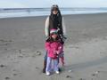 Jimena and Isa at the coast