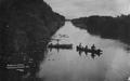 Canoeing in Neahcoxie Creek, Columbia Beach, Oregon