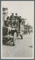 OAC Transportation Corps liberty trucks in convoy, circa 1920