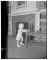 Frankie - a Withycombe House "practice baby" for home management course, Summer 1952