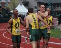 Men's 4 x 400 meter relay team, 2012