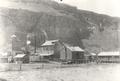 Distillery at Grant, Oregon before 1915. Named for Robert Grant, a former Mayor of The Dalles, the town along the Columbia River was destroyed by fire and flood