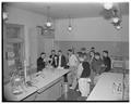 Science demonstration during Senior Weekend, Spring 1953