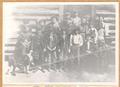 1906 Huskey Log School at Mosier