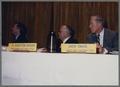 Bruce Andrews, G. Burton Wood, and John R. Davis at Ag Awards/Centennial Luncheon