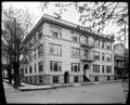 Altonia Apartments, Portland. [Large trees on sidewalks, street in foreground.]