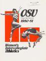 1980-1981 Oregon State University Women's Intercollegiate Athletics Media Guide