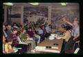 Wendall Deller and "Bill" auctioning coins at Coin Club meeting, Salem, Oregon, circa 1971