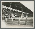 A sprint hurdles event, ca. 1920s