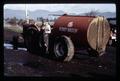 Honey Wagon and operator, Oregon, circa 1972