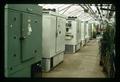 Growth chambers in Entomology section of greenhouse, Oregon State University, Corvallis, Oregon, circa 1972