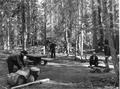 CCC crew working at a campground