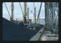 Ship loaded with grain, Portland, Oregon, 1975