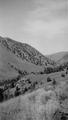 Arid land in lower Loon Creek valley