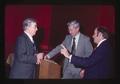 Paul Bernier, Frank Adams, and another at Oregon School Employees Association meeting, Corvallis, Oregon, 1976