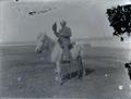 Man on horseback, Central or Eastern Oregon?