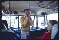 John Byrne leading the Seatauqua bus trips with Don Giles, circa 1978