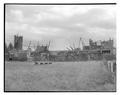 Aftermath of the Beef barn fire, September 1947