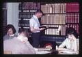 Students in old library, circa 1965