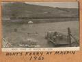 Hunt's Ferry at Maupin, Oregon - 1920 - On the Deschutes River