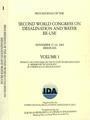 Proceedings of the second world congress on desalination and water reuse